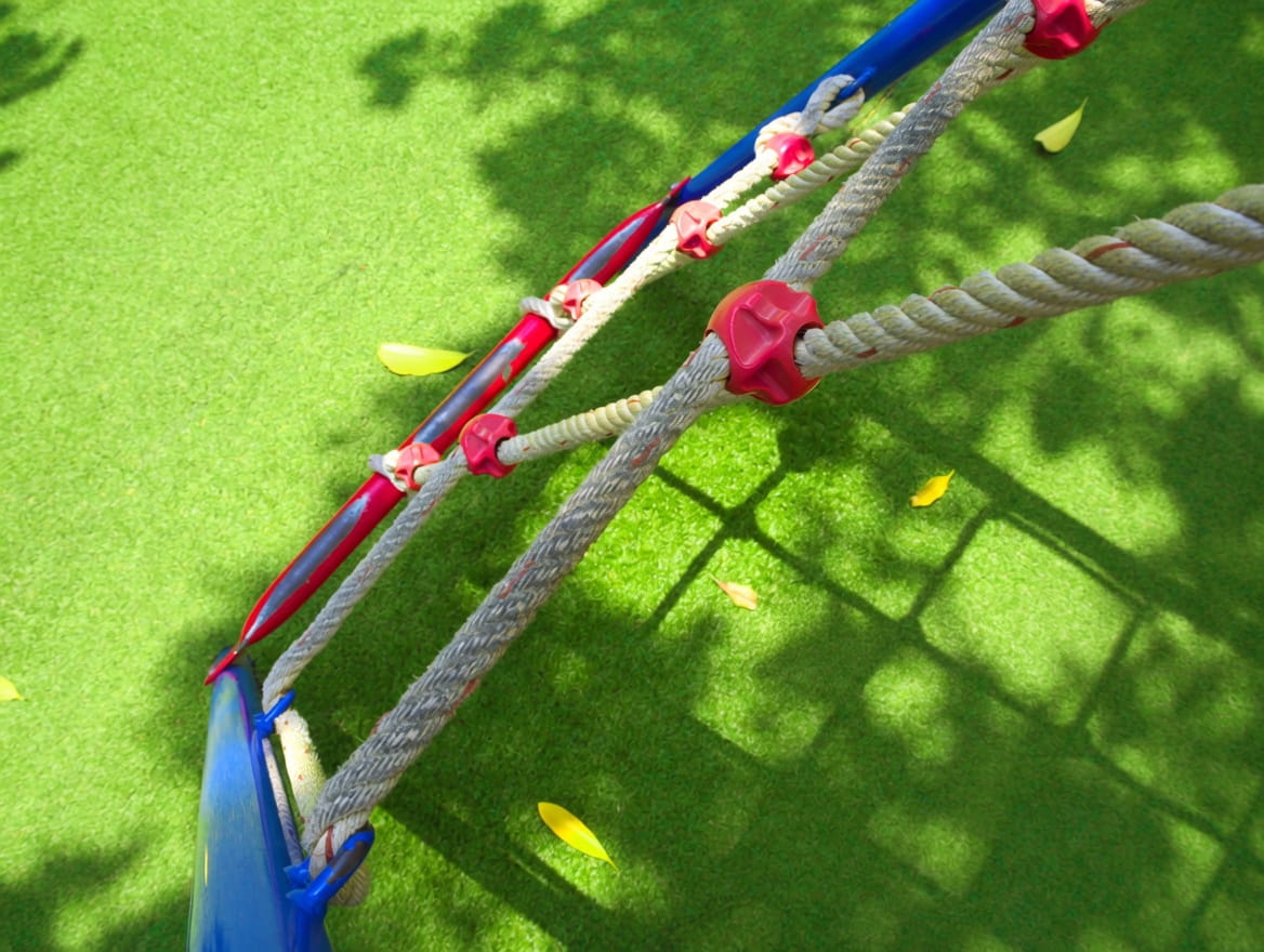 Artificial turf playground installation in Peoria AZ